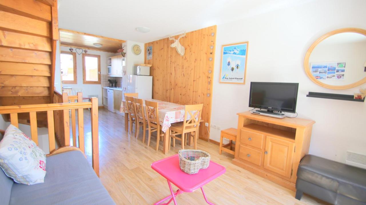 Apartamento Les Chalets Du Parc Aux Etoiles - Cimes Et Neige Puy-Saint-Vincent Exterior foto