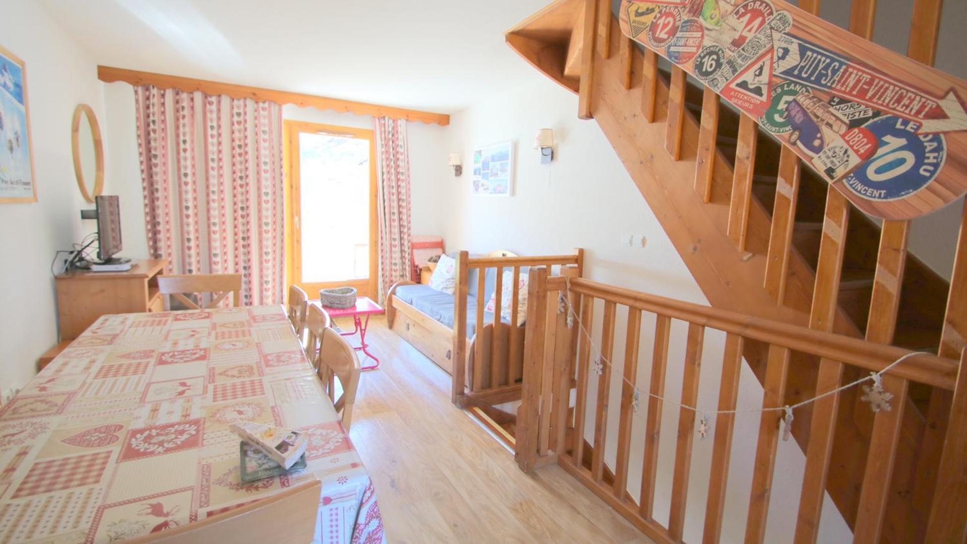 Apartamento Les Chalets Du Parc Aux Etoiles - Cimes Et Neige Puy-Saint-Vincent Habitación foto